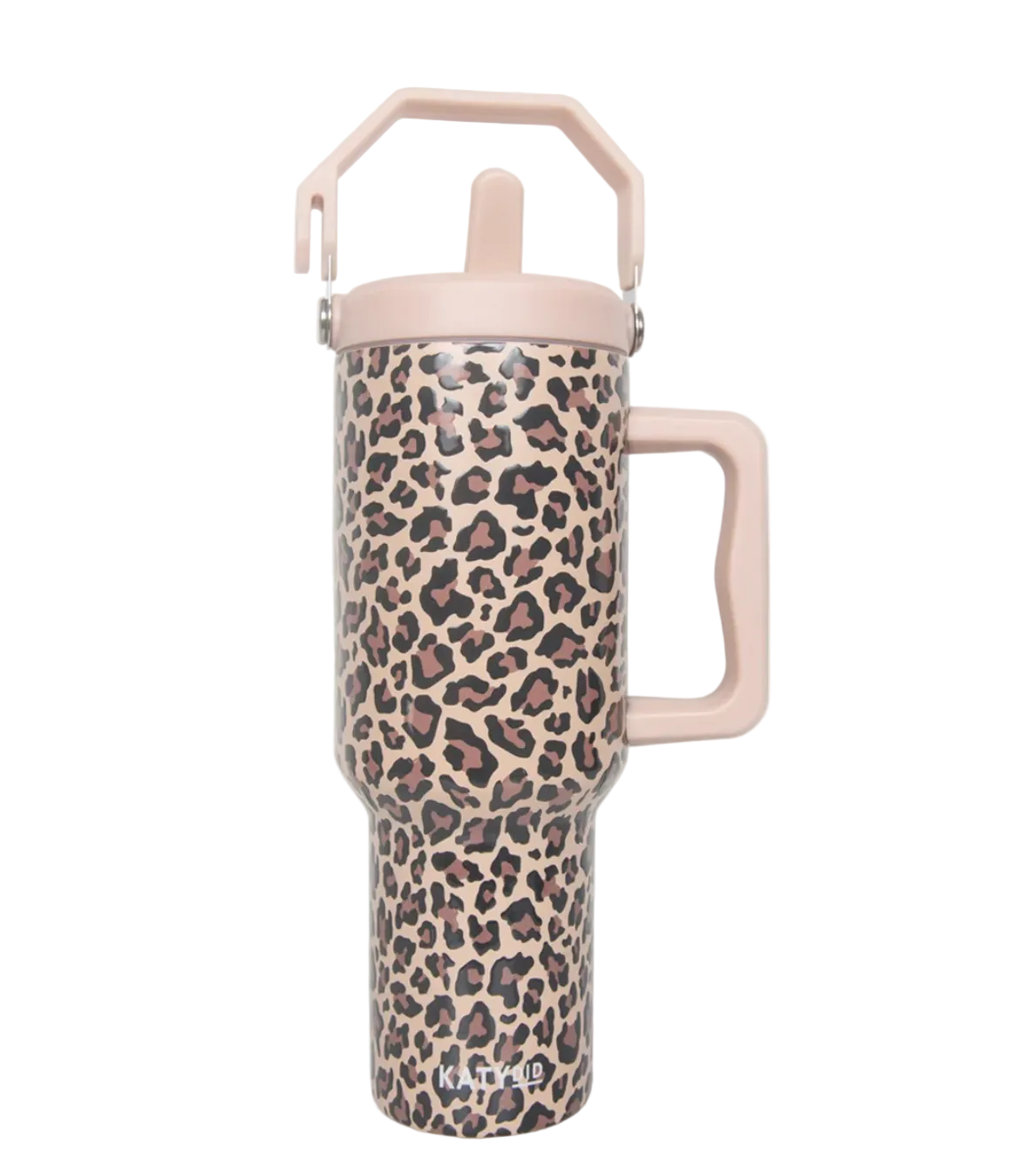 Brown Leopard 38oz Tumbler