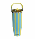 Yellow & Aqua 30oz Tumbler PREORDER EST. June