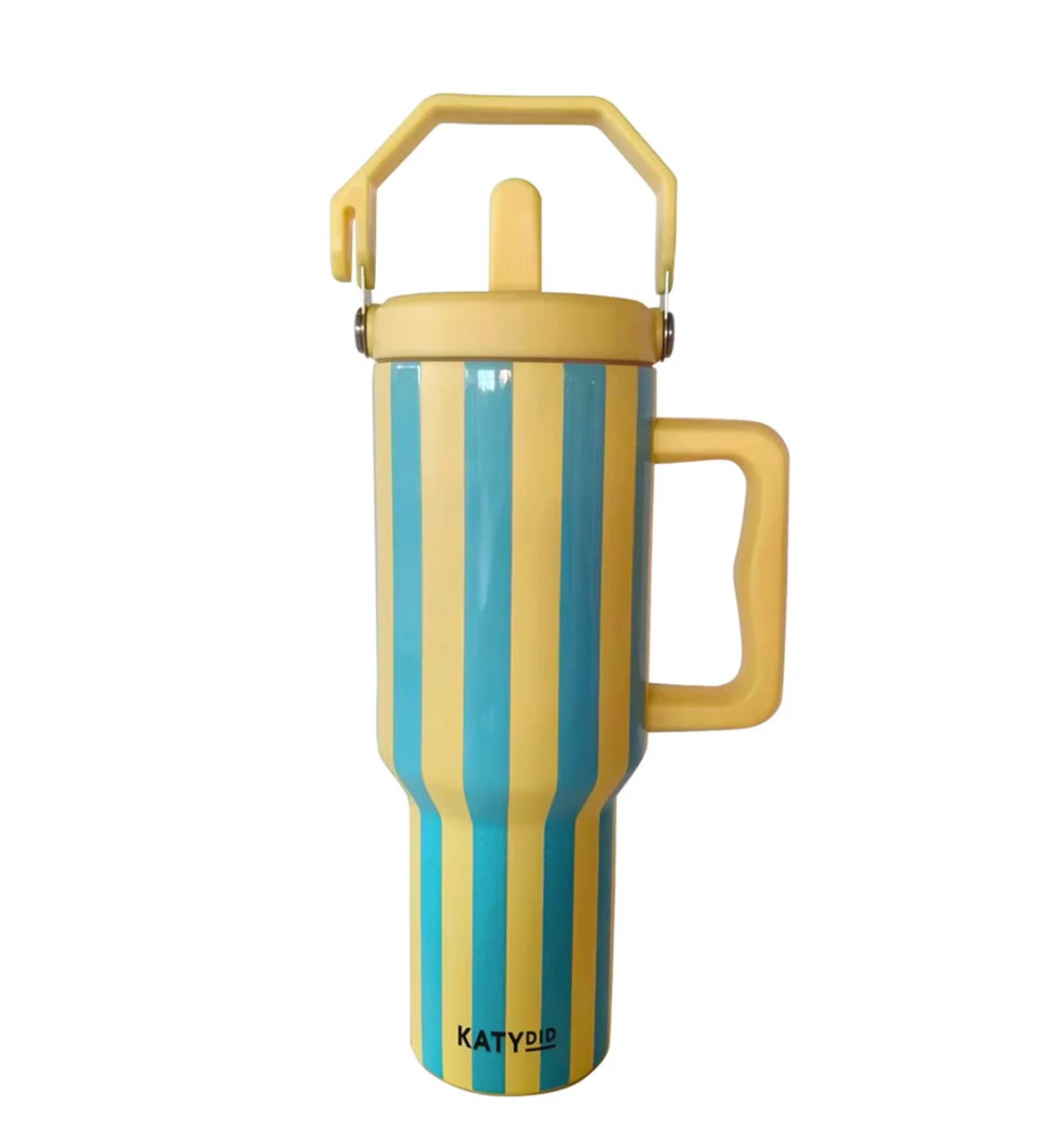 Yellow & Aqua 38oz Jug Tumbler