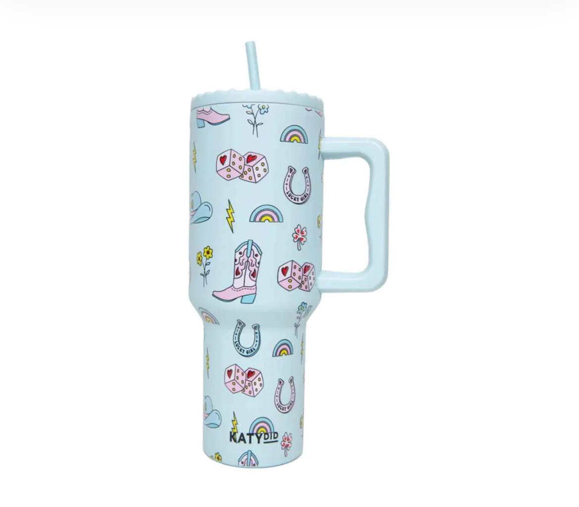 Lucky Cowgirl 38oz Tumbler
