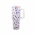RWB Stars 38oz Tumbler