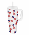 RWB Bows 38oz Tumbler