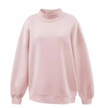Adult Solid Mockneck