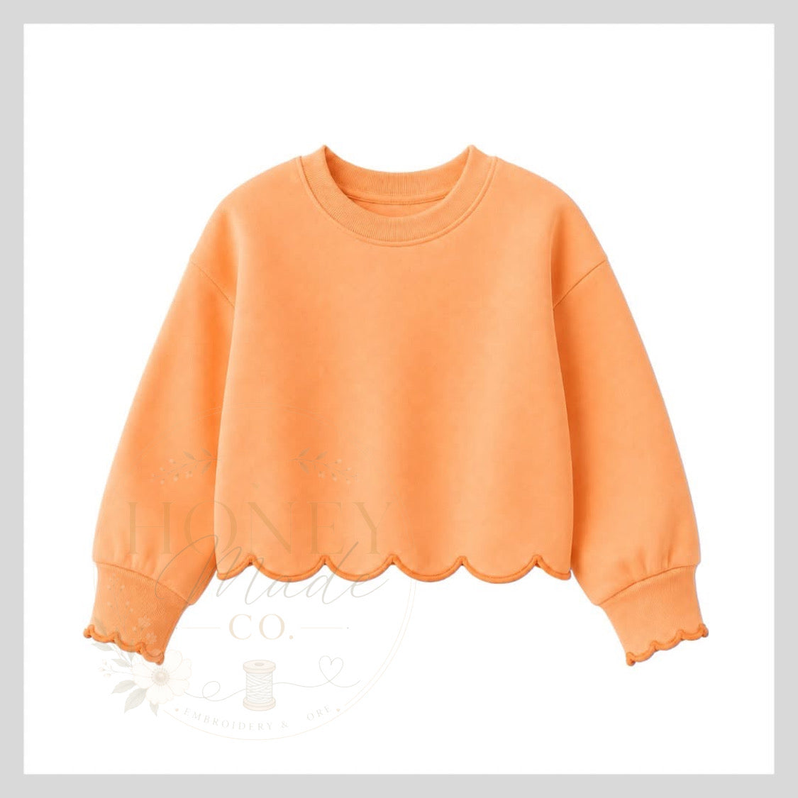 Adult Scallop Sweatshirts