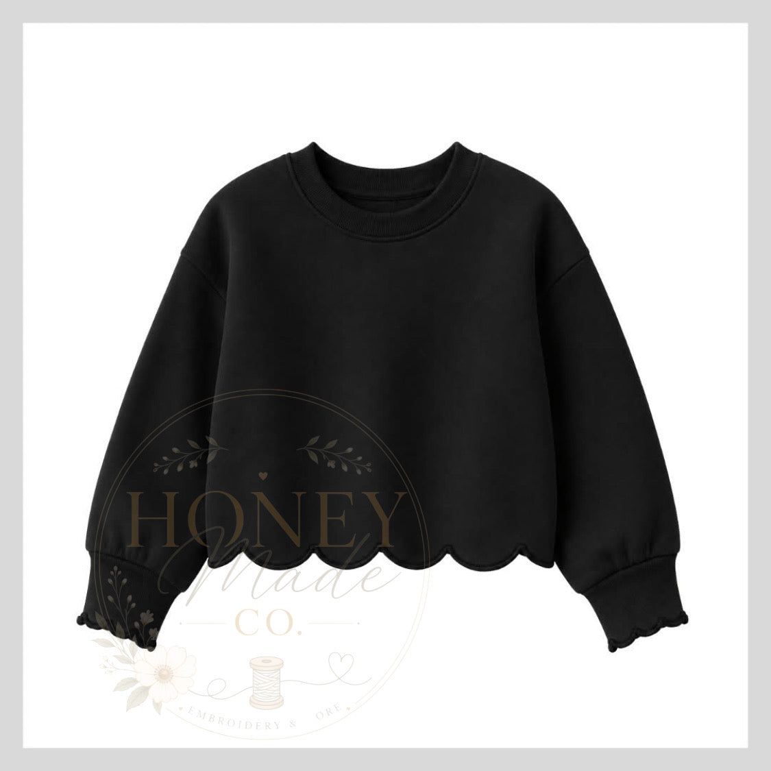 Adult Scallop Sweatshirts