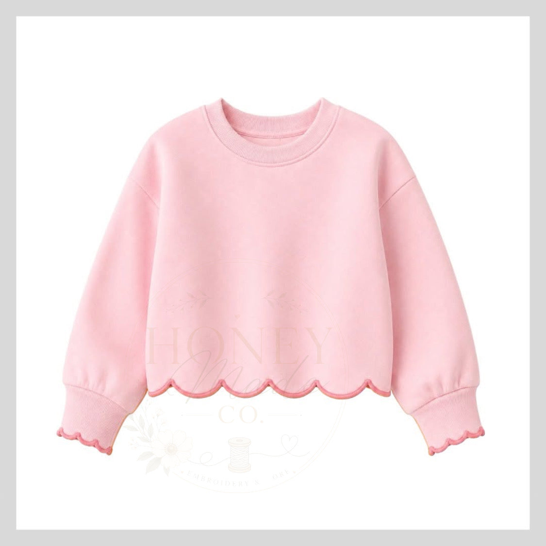 Adult Scallop Sweatshirts