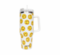 Softball Happy Face 38oz Tumbler