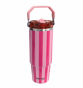 Pink & Hot Pink 30oz Tumbler