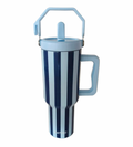 Light Blue & Navy 38oz Tumbler