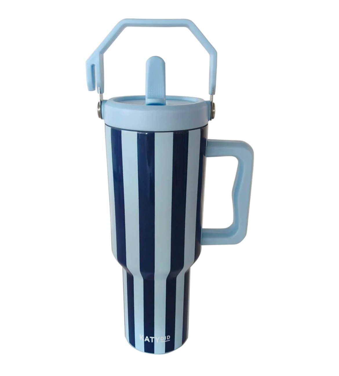 Light Blue & Navy 38oz Tumbler